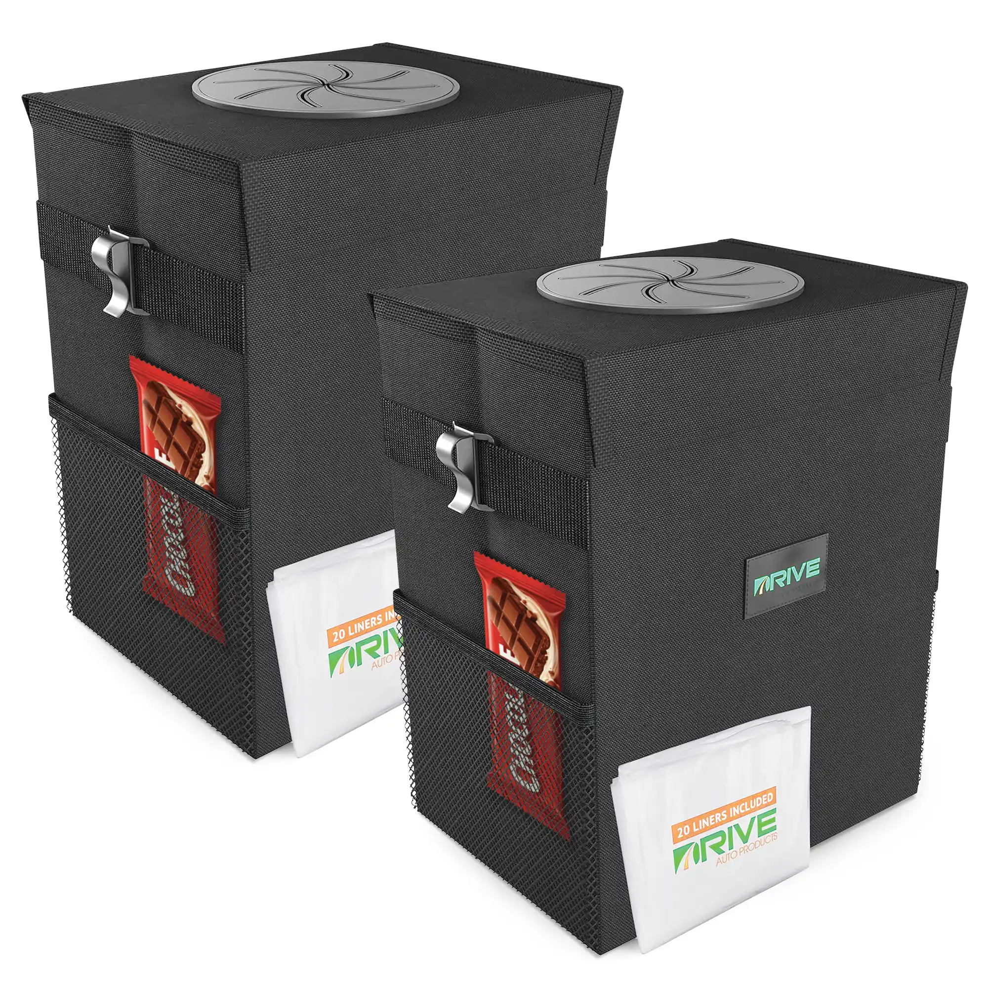 Auto Trash Cans - 2 Pack