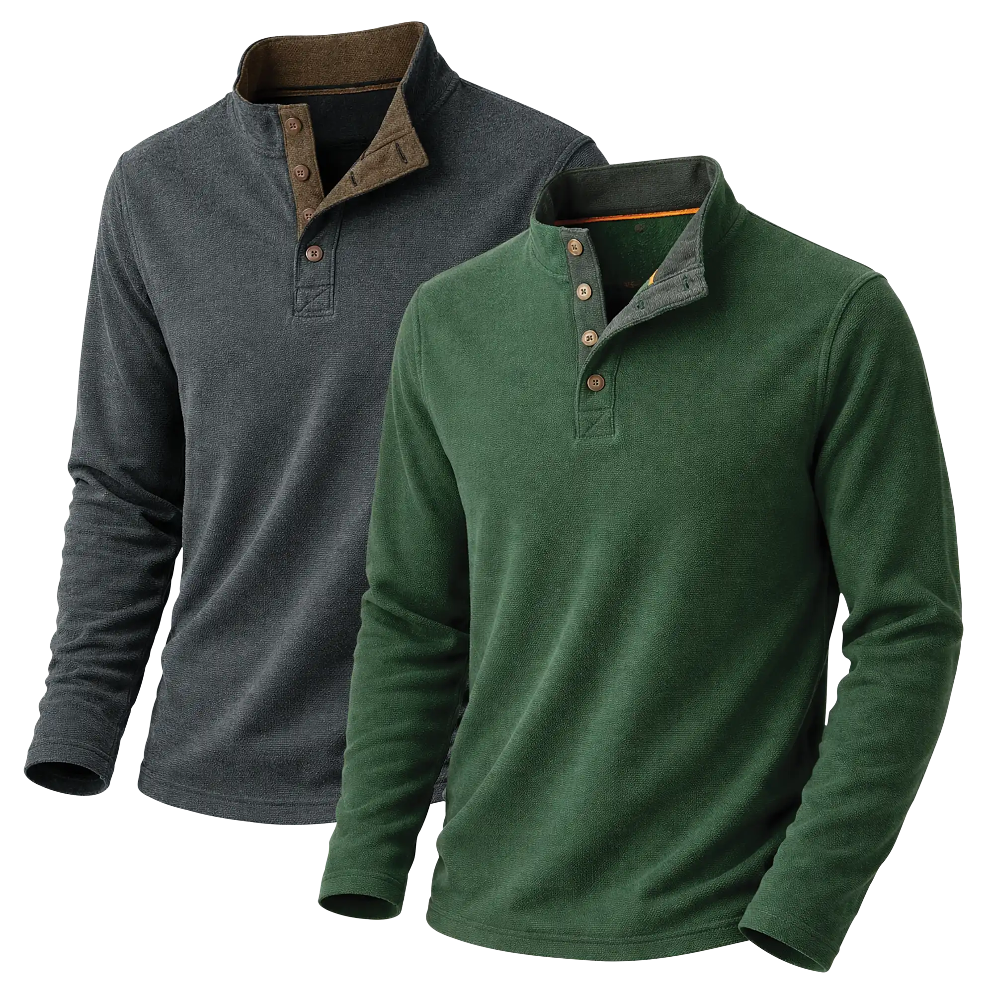 Men's Fleece Pullover - 2 Pack