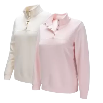 Vida Ribbed Top - 2 Pack Natural/Pink