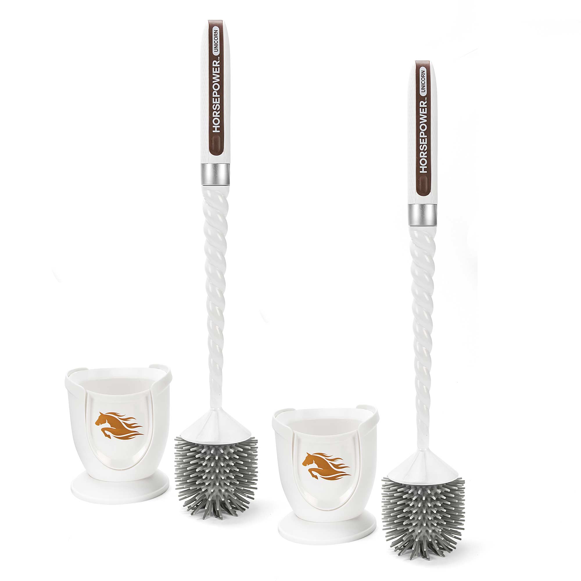 Horsepower Unicorn Toilet Brush - 2 Pack