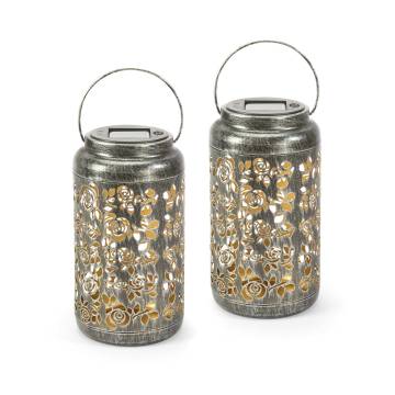 Bliss Solar Lanterns - 2 Pack