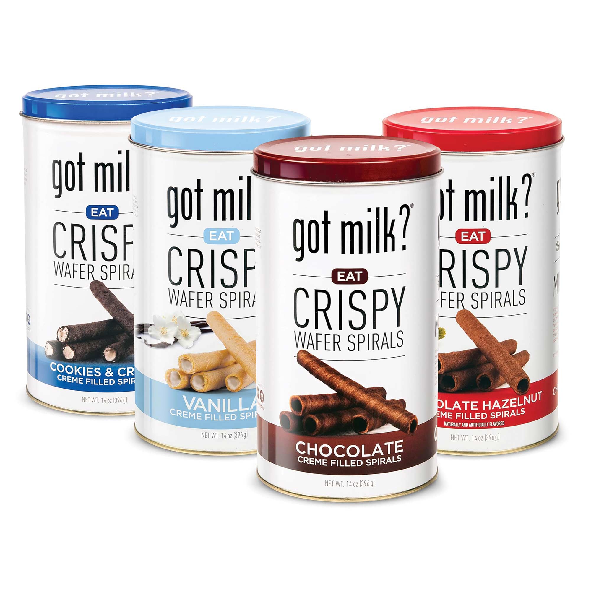 Got Milk? Wafer Spiral - 4 Pack