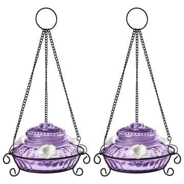 Illuminated Hummingbird Feeder - 2 Pack