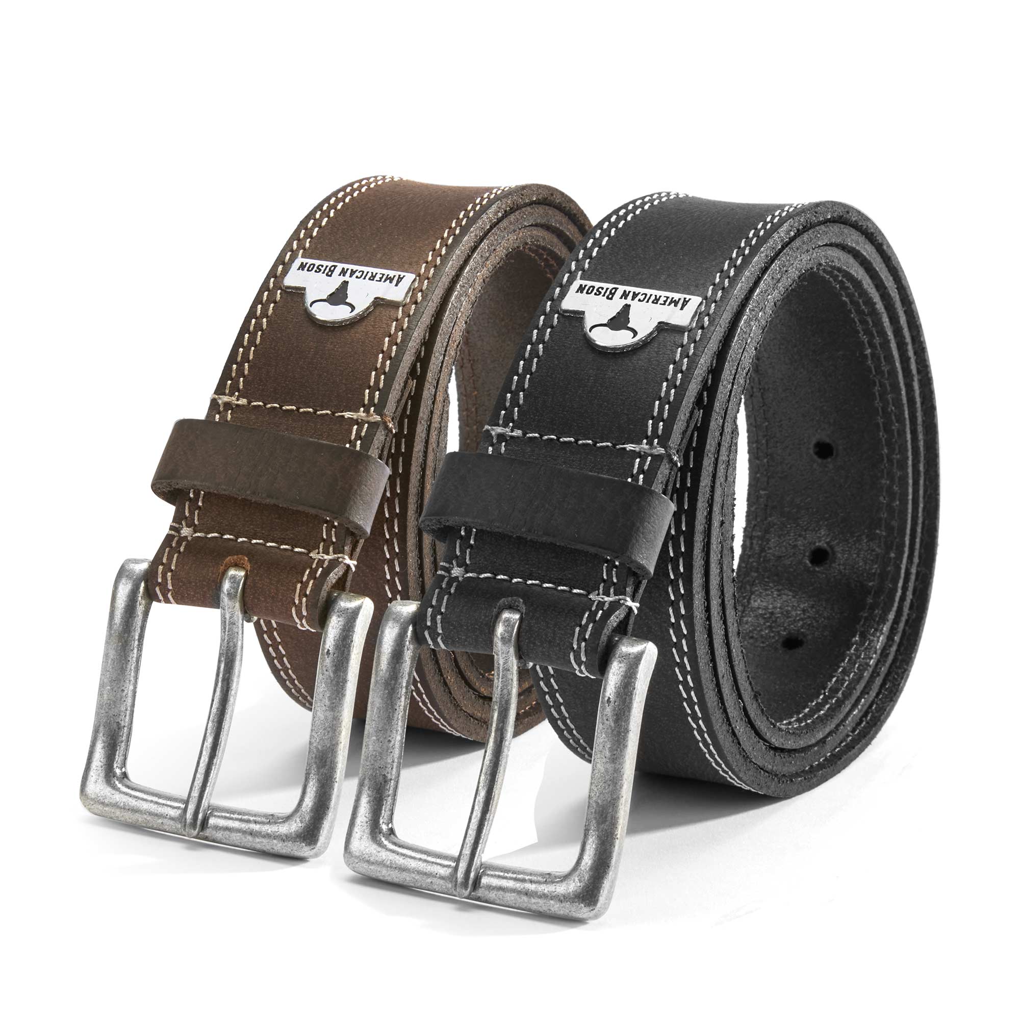 American Bison Belts - 2 Pack