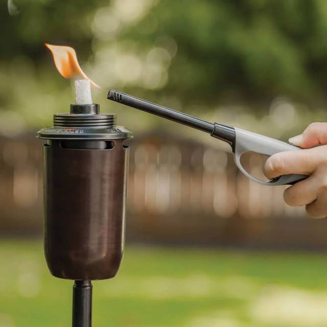 Copper Tiki Torches