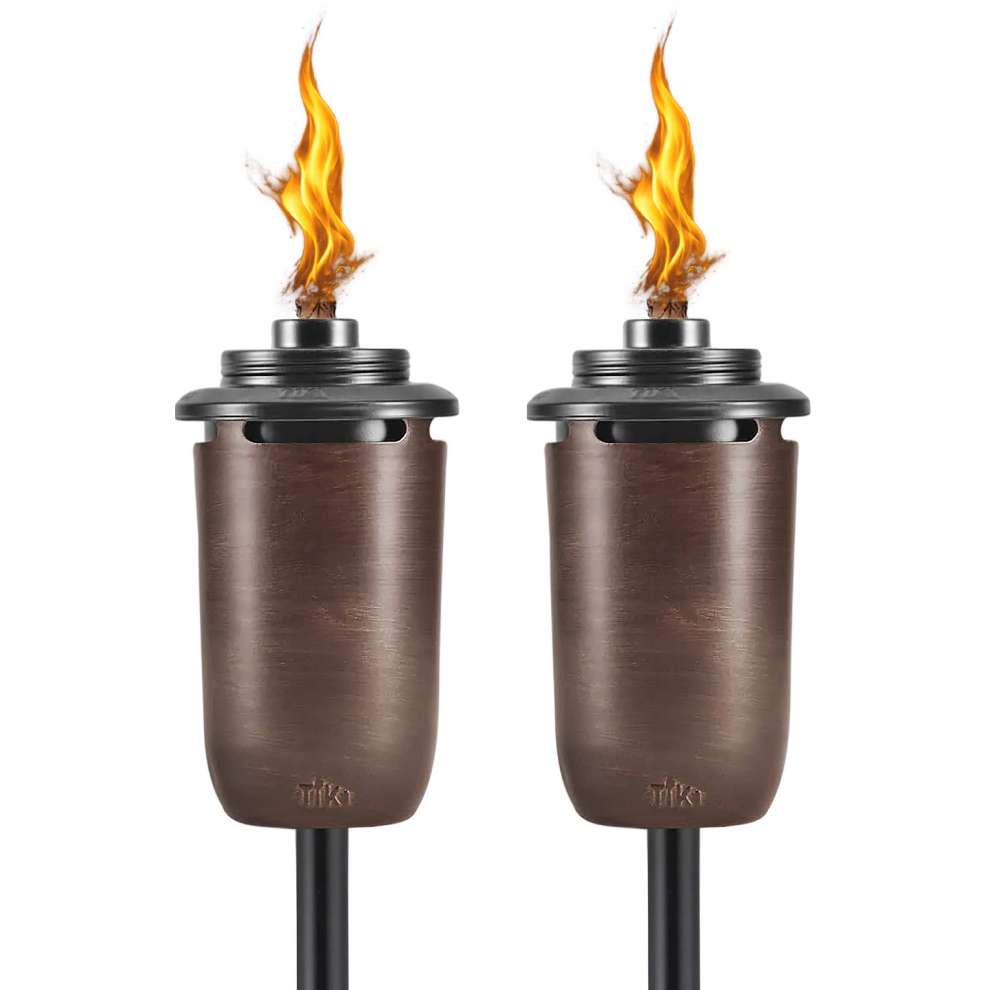 Copper Tiki Torches - 2 Pack