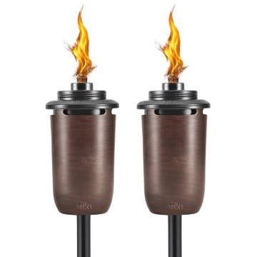 Copper Tiki Torches - 2 Pack