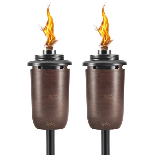 Copper Tiki Torches