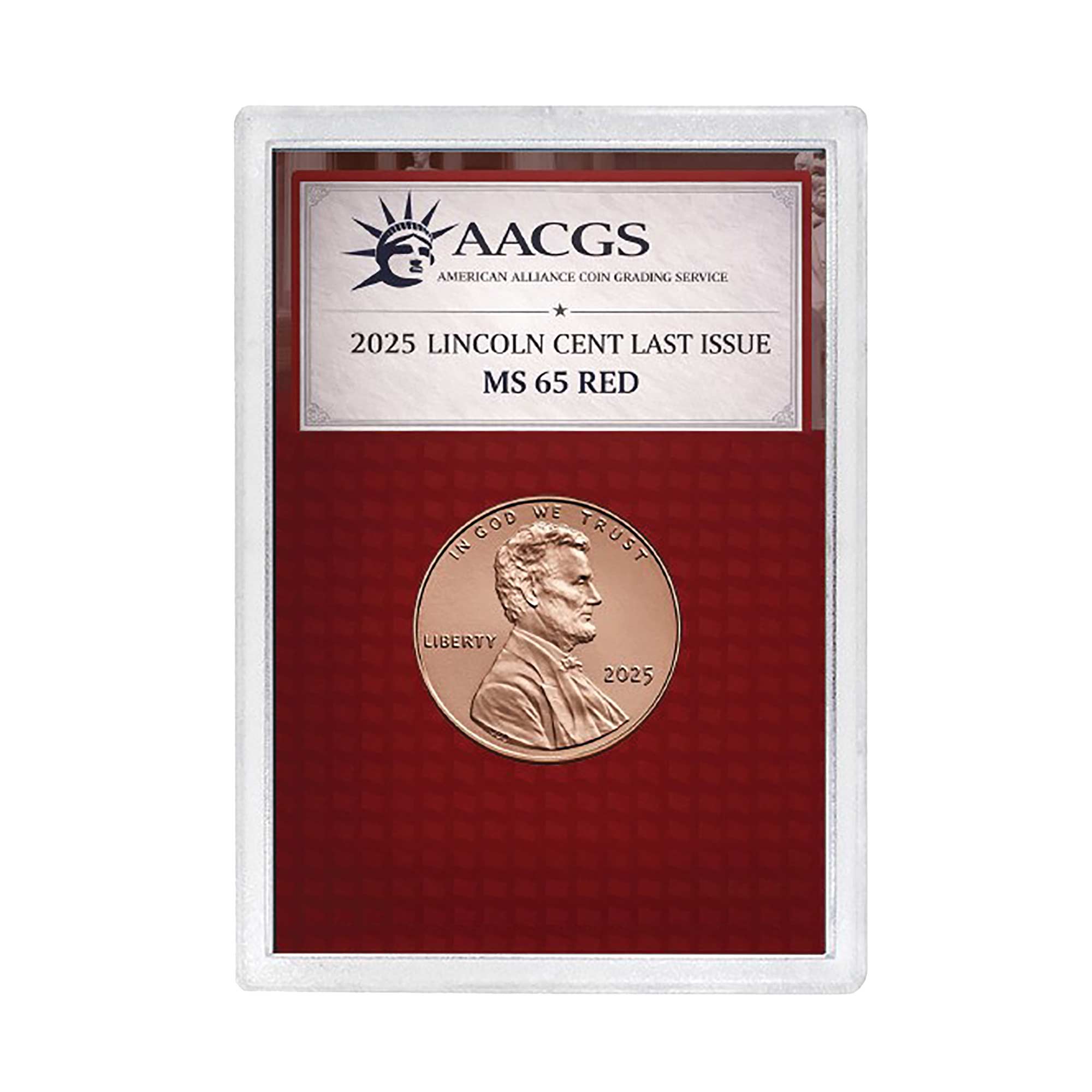 2025 Lincoln Penny - BU MS65