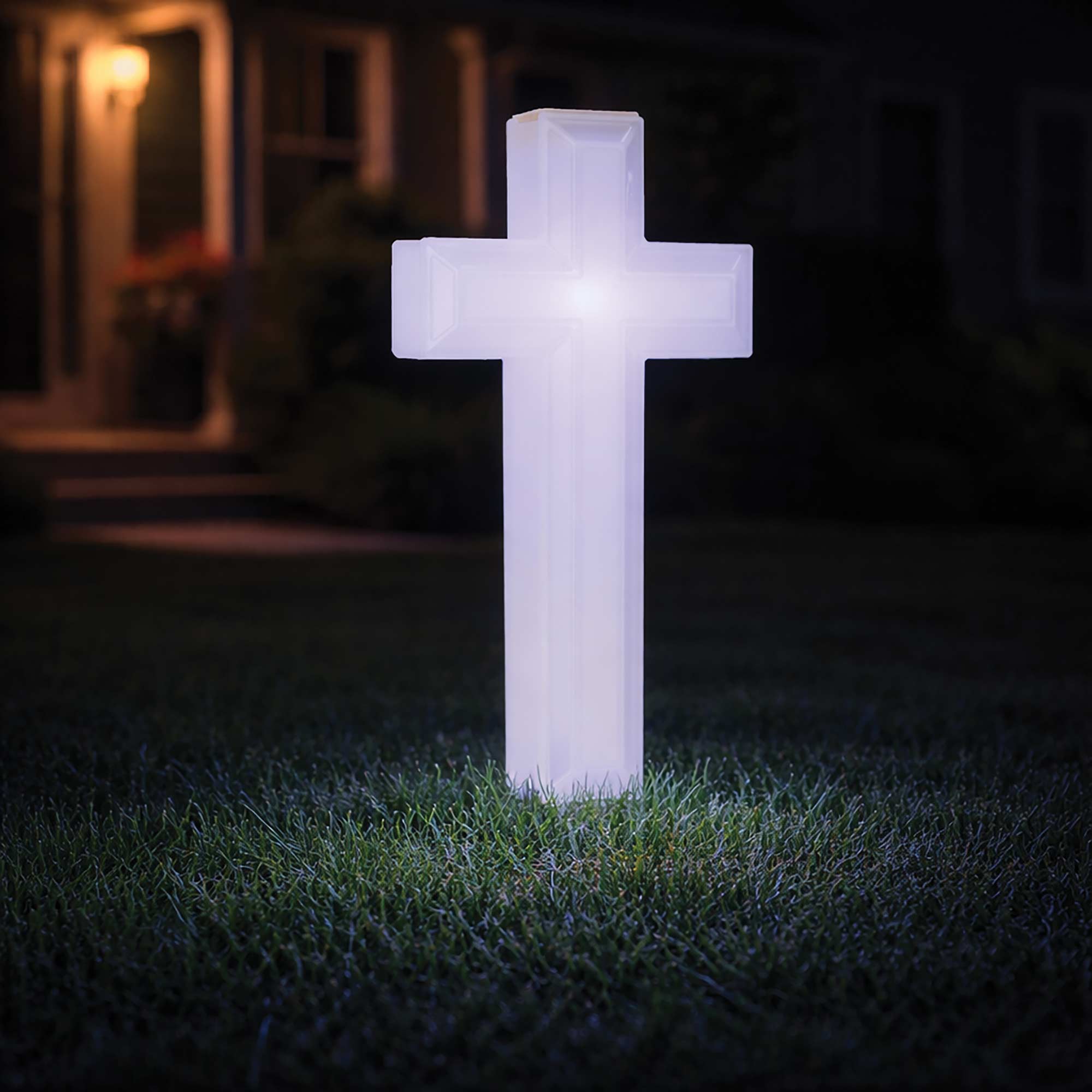 Solar LED Cross
