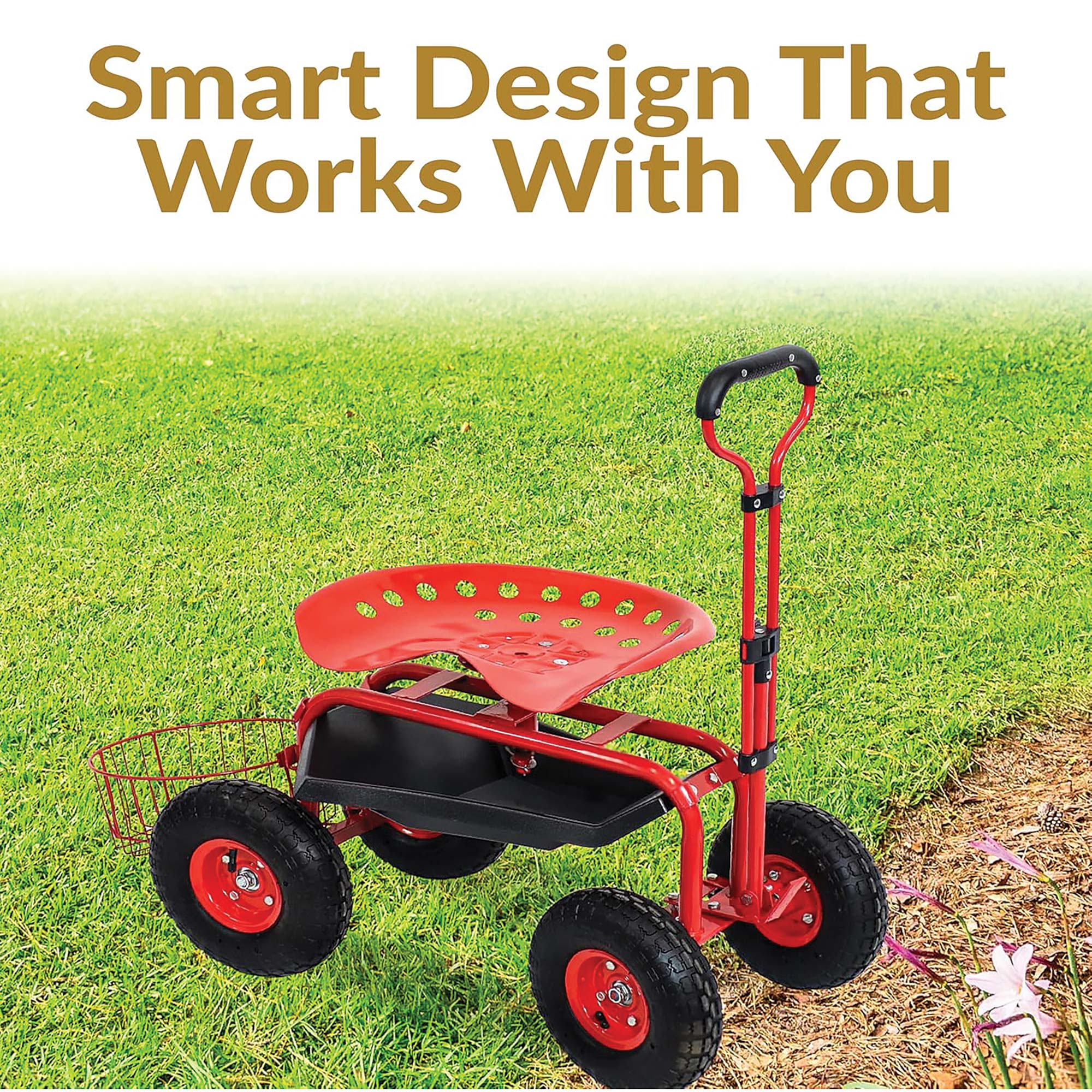 Sunnydaze Garden Cart