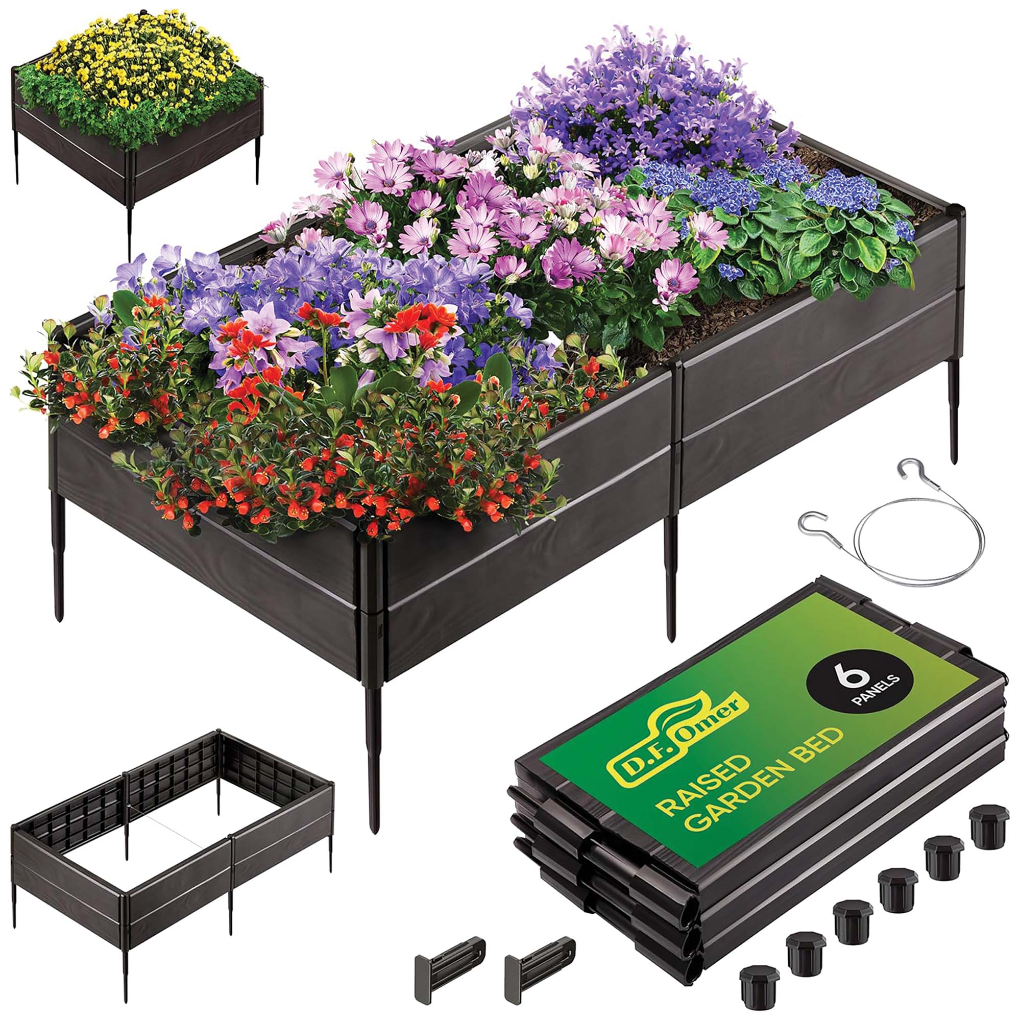 Plastic Raised Garden Bed - Small