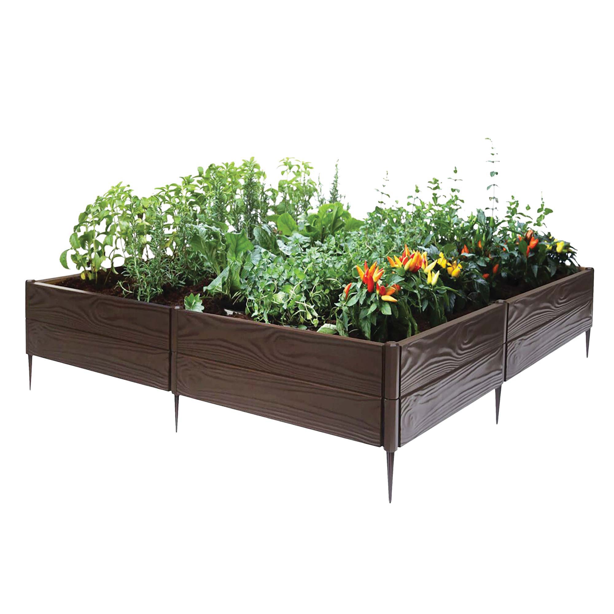 Plastic Raised Garden Bed - Large