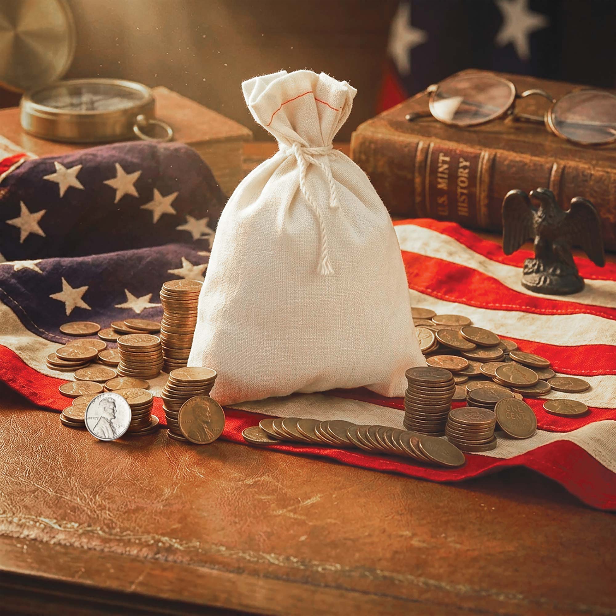 Bankers Bag - 250 Wheat Pennies