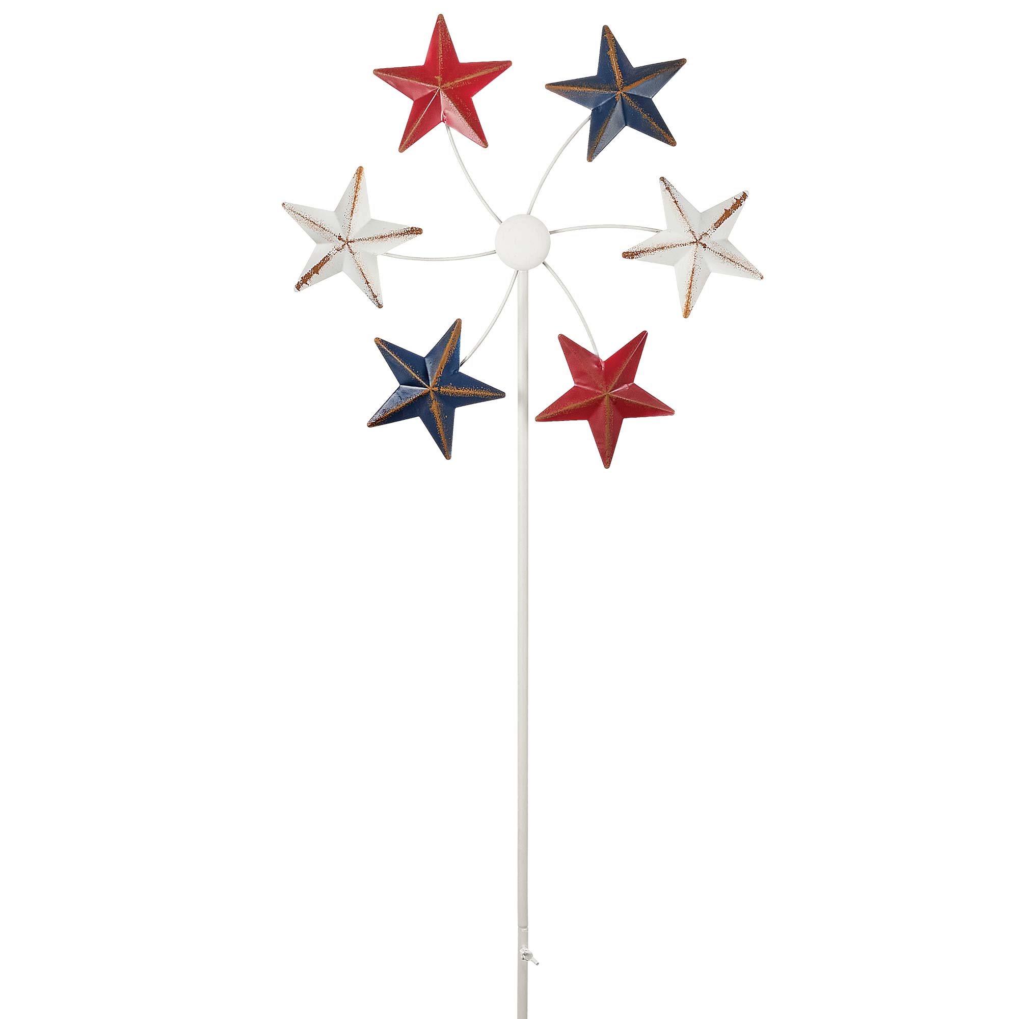 Patriotic Star Wind Spinner