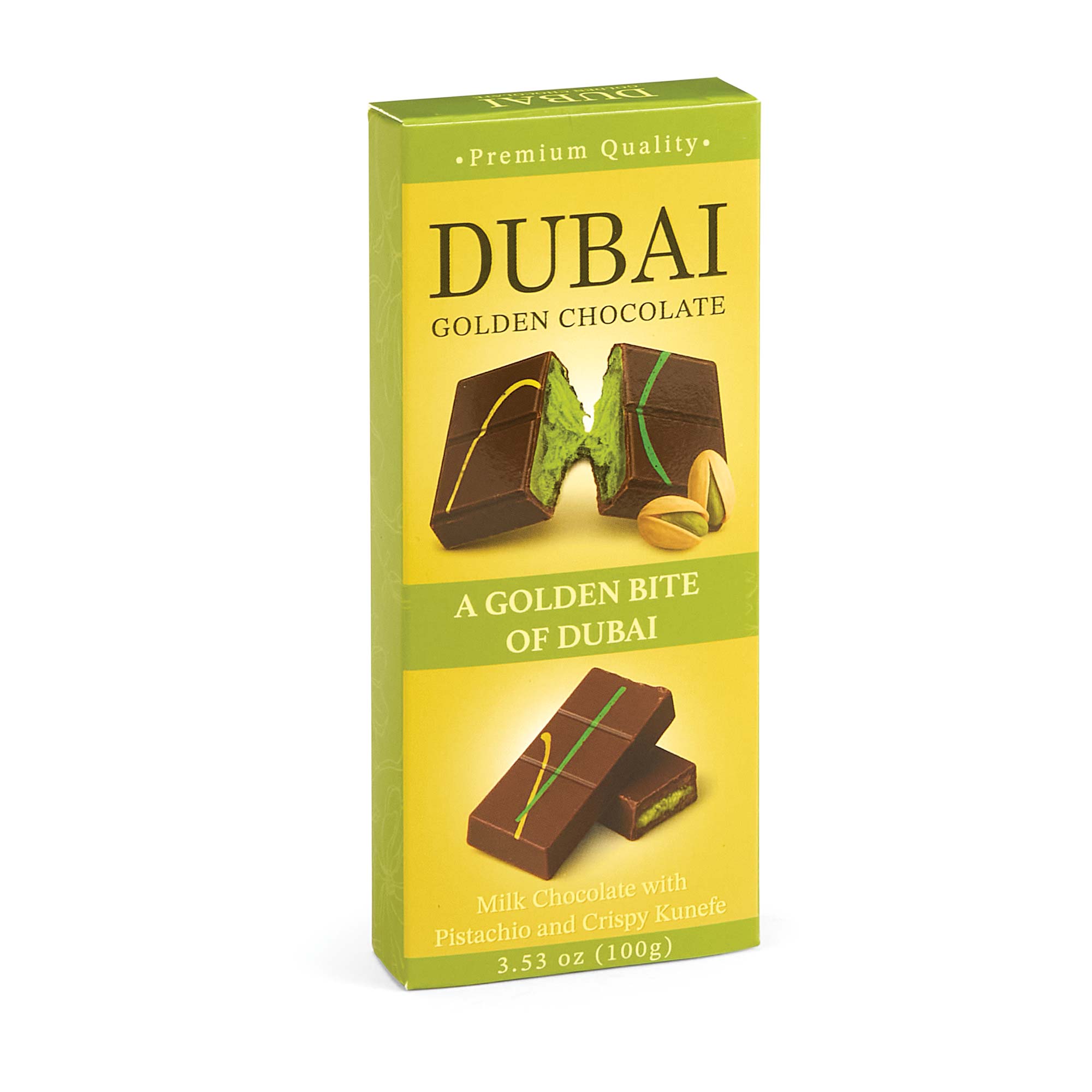 Dubai Chocolate Bars - 4 Pack 3.52oz
