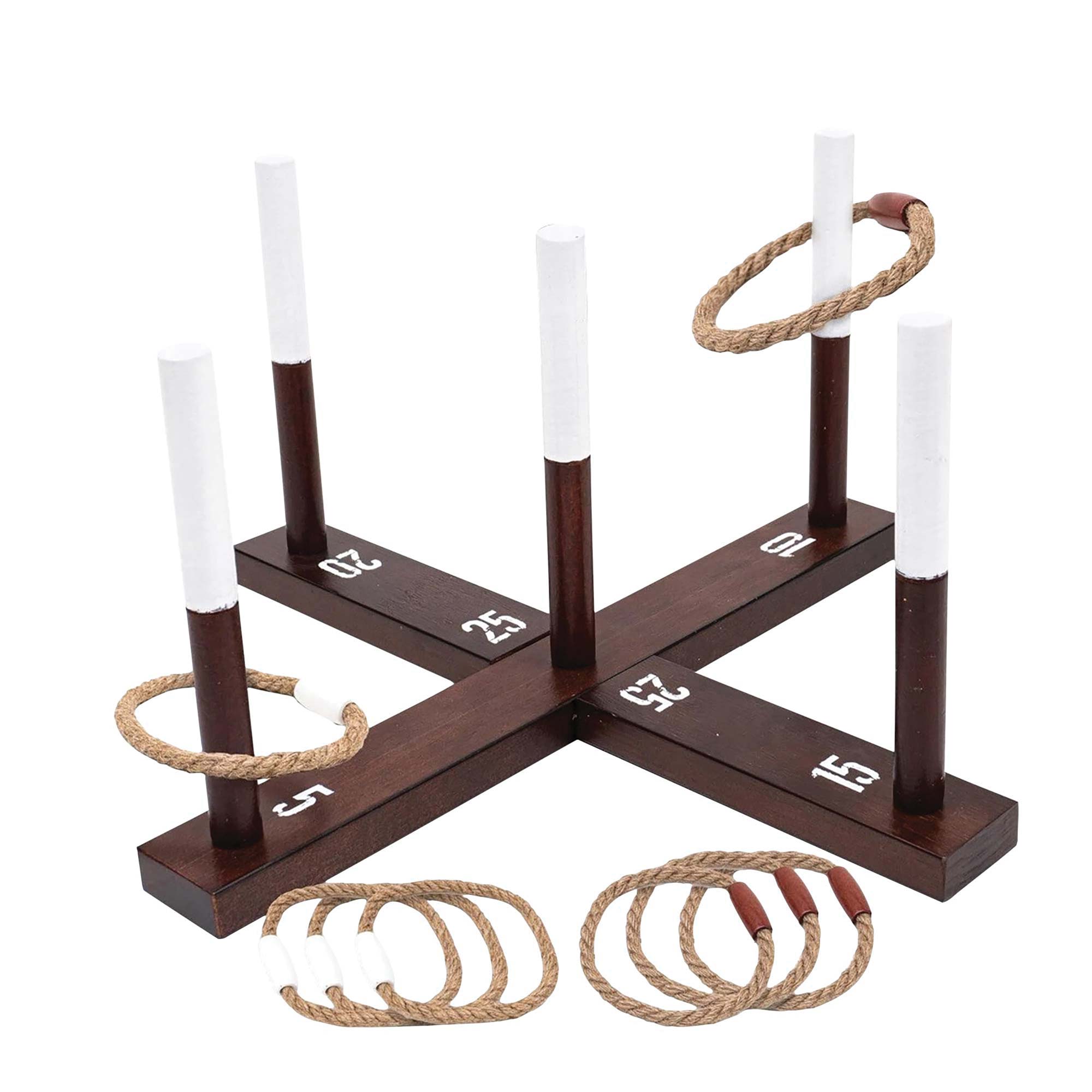 Wooden Ring Toss Game