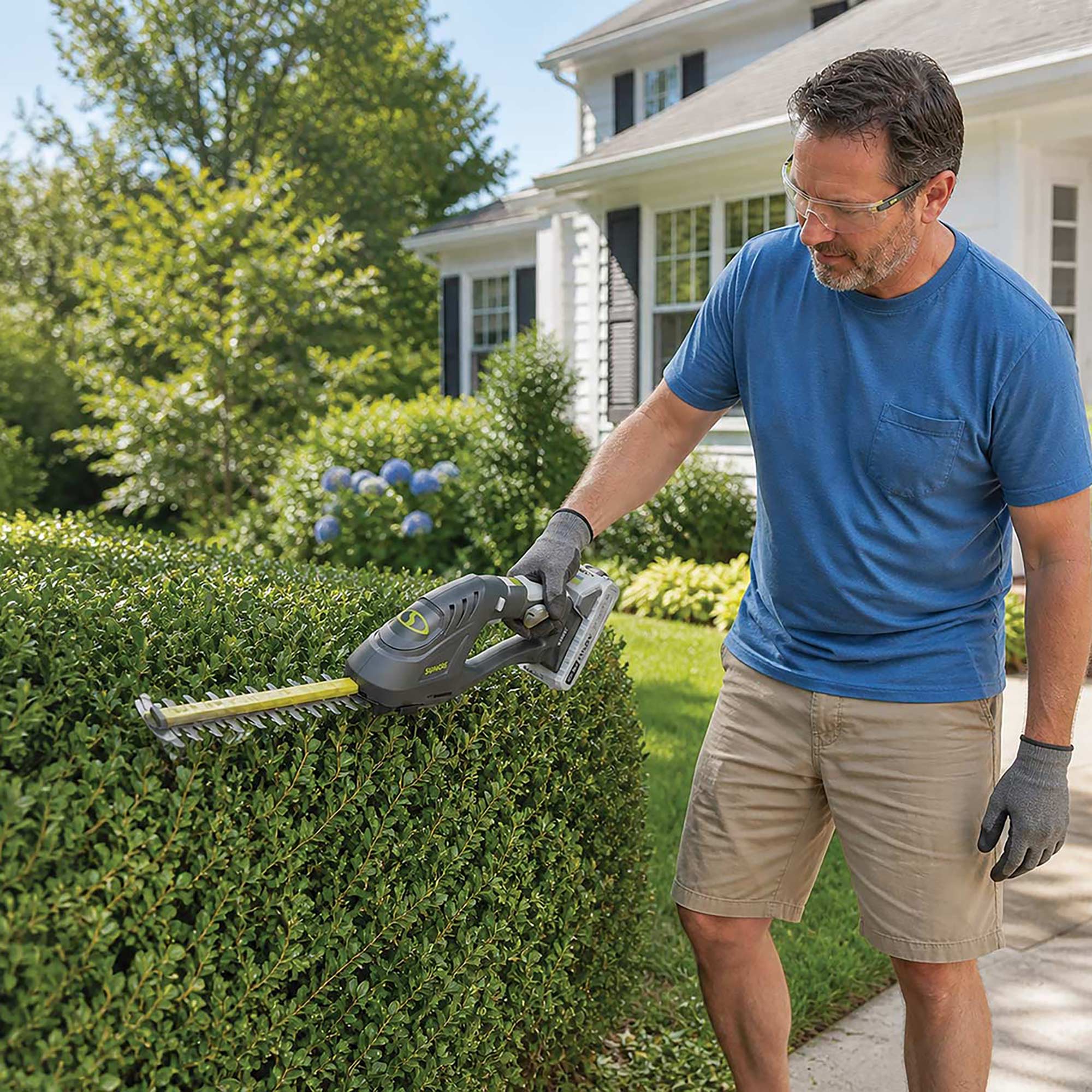 Sun Joe 24V Shrub Trimmer Kit