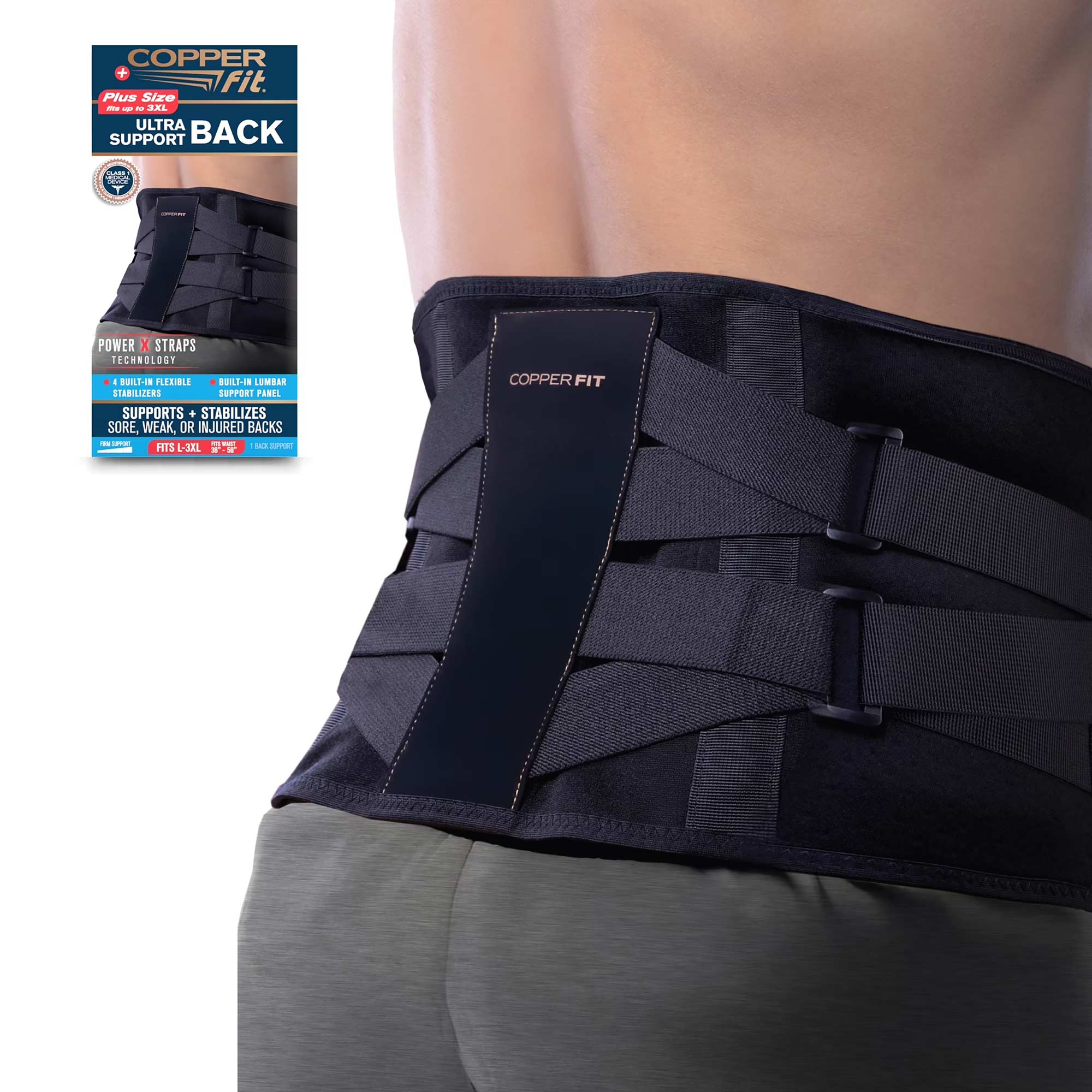 Copper Fit Ultra Support Back - Large-3XL