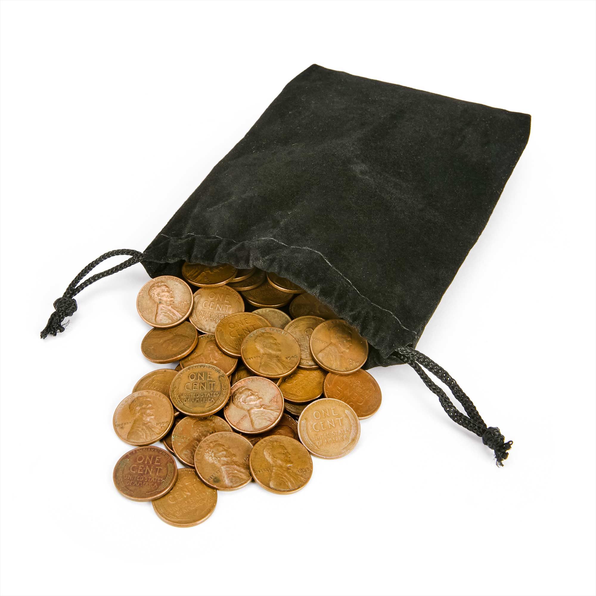 Treasure Bag of Pennies - 1909-58