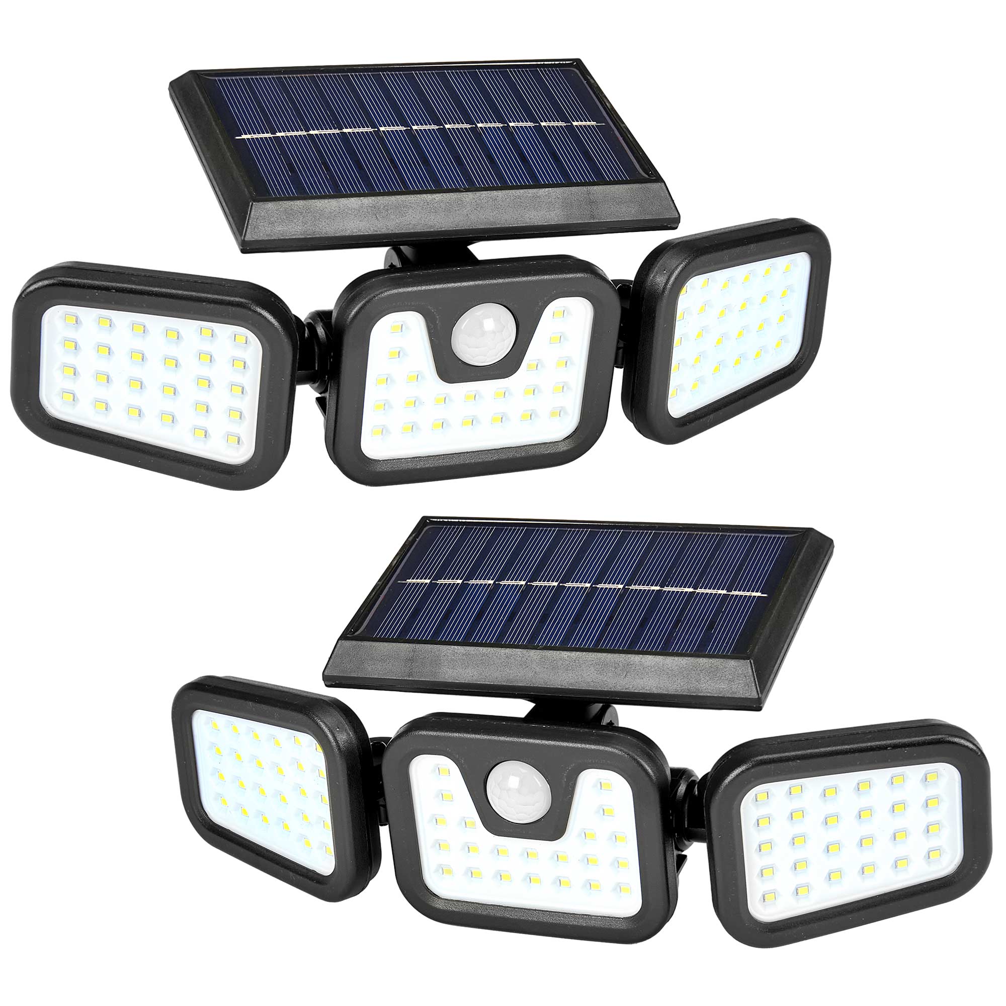 Solar Wall Flood Lights - 2 Pack