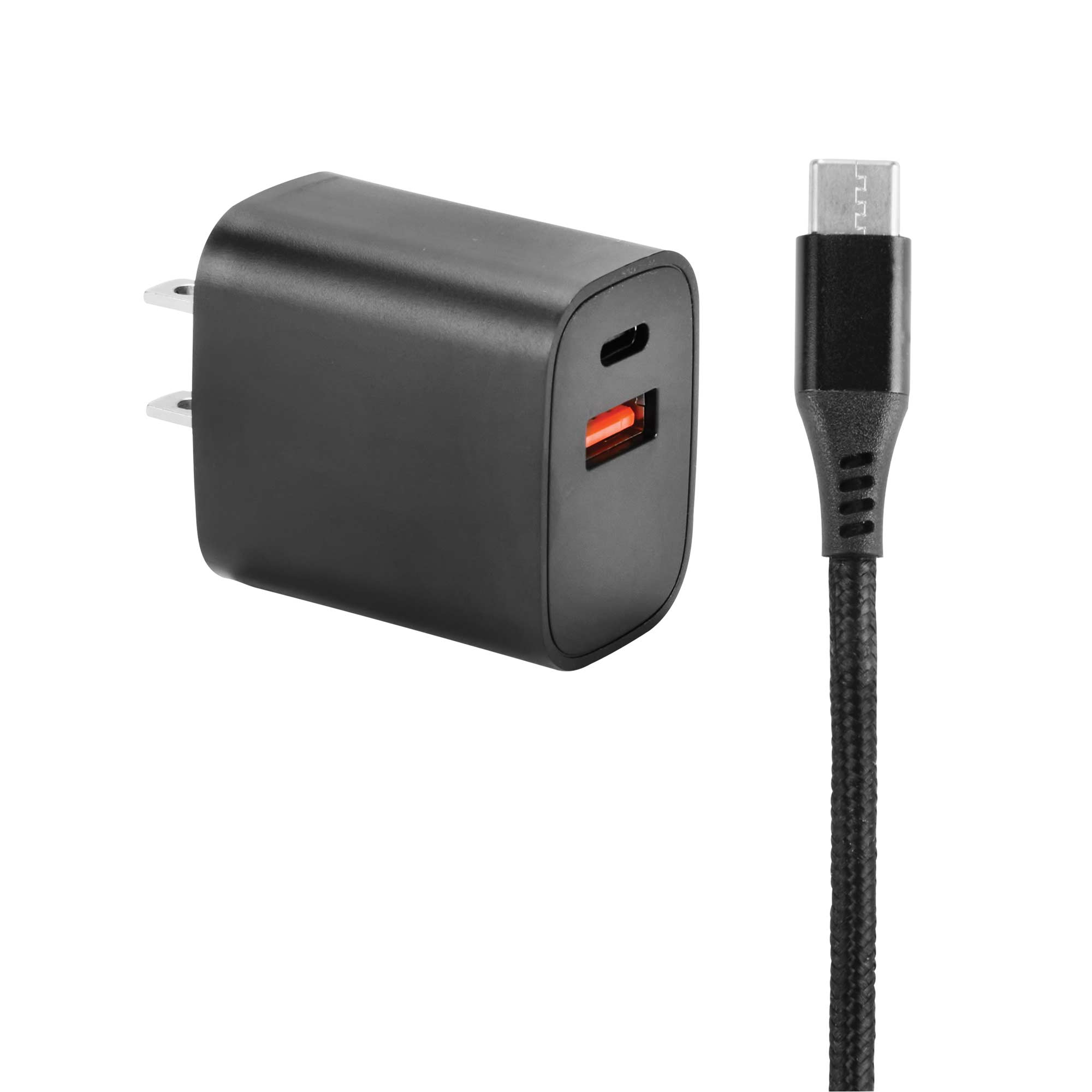 Dual Charging Set - USB-C Black
