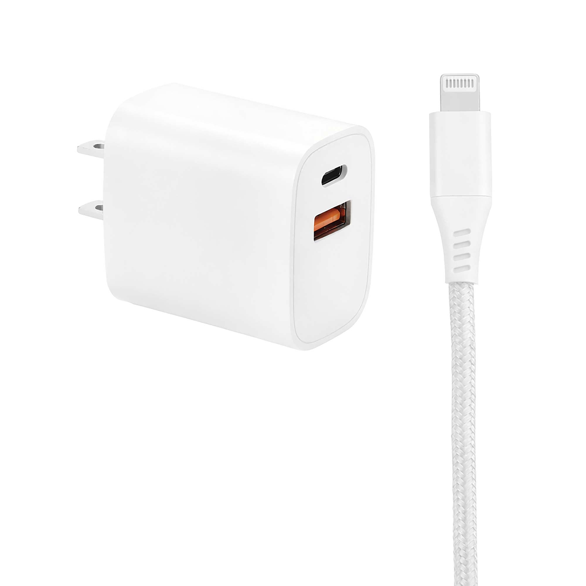 Dual Charging Set - Lightning White