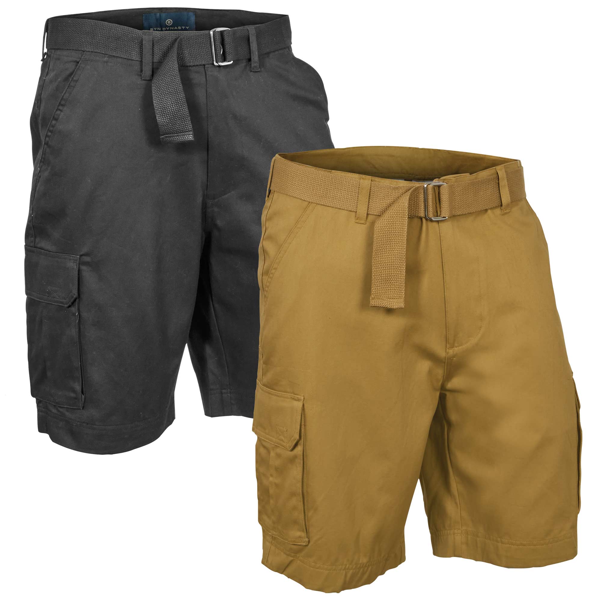 Men's Cargo Shorts - 2 Pack Size 30
