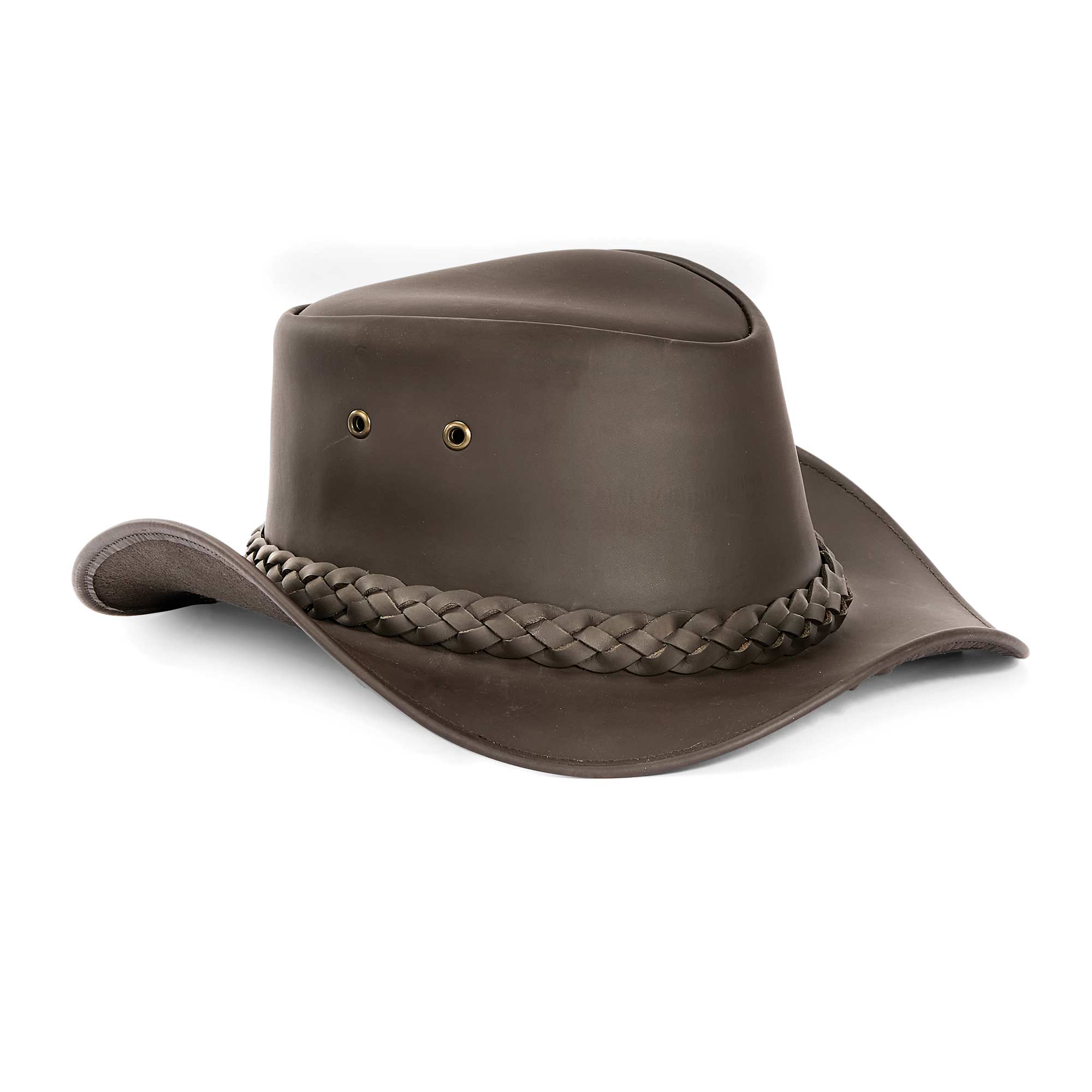 Leather Crazy Horse Hat