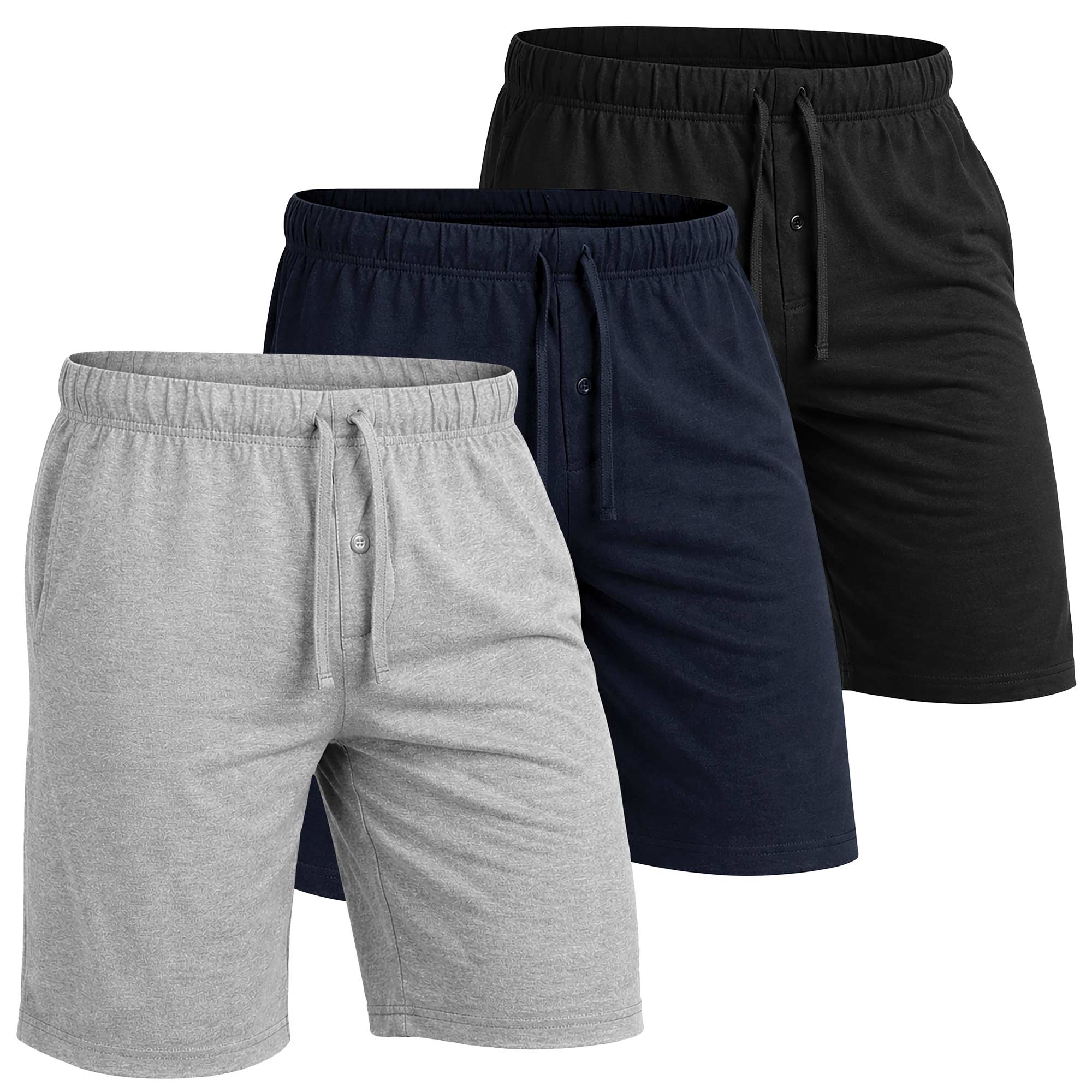 Jersey Knit Shorts - 3 Pack