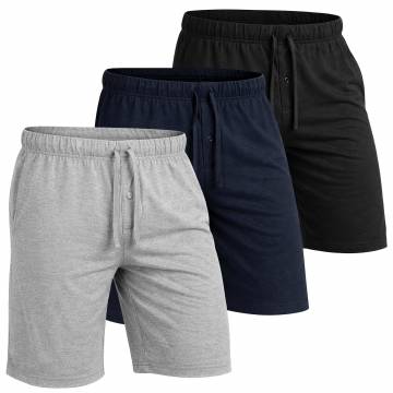 Jersey Knit Shorts - 3 Pack