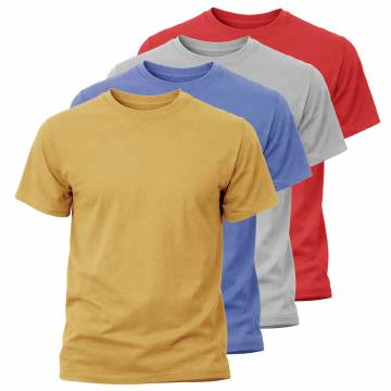 Hanes ComfortWash Tees Multi Color - 4 Pack