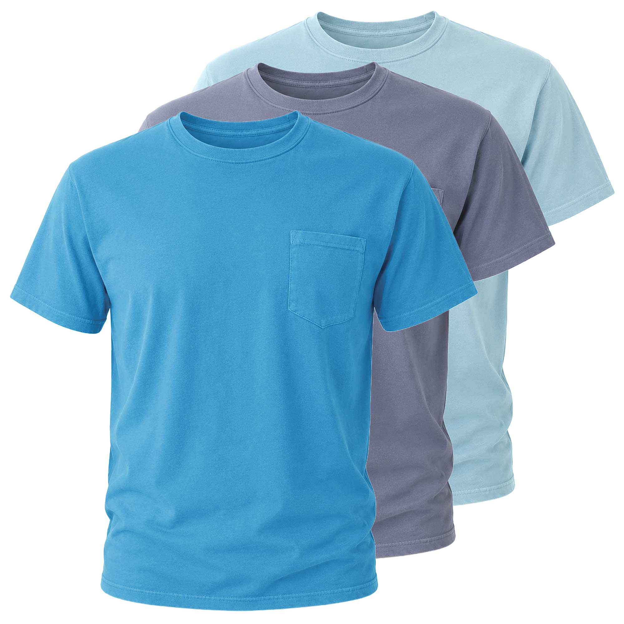 Hanes Pocket Tees - 3 Pack
