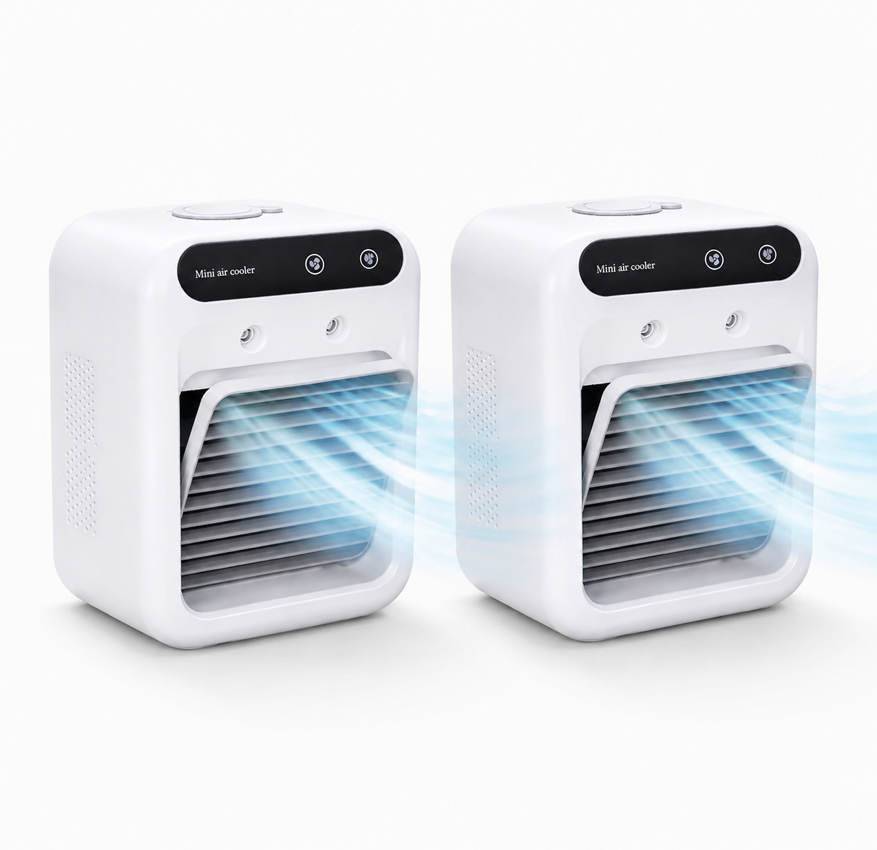 Rechargeable Mini Air Cooler - 2 Pack