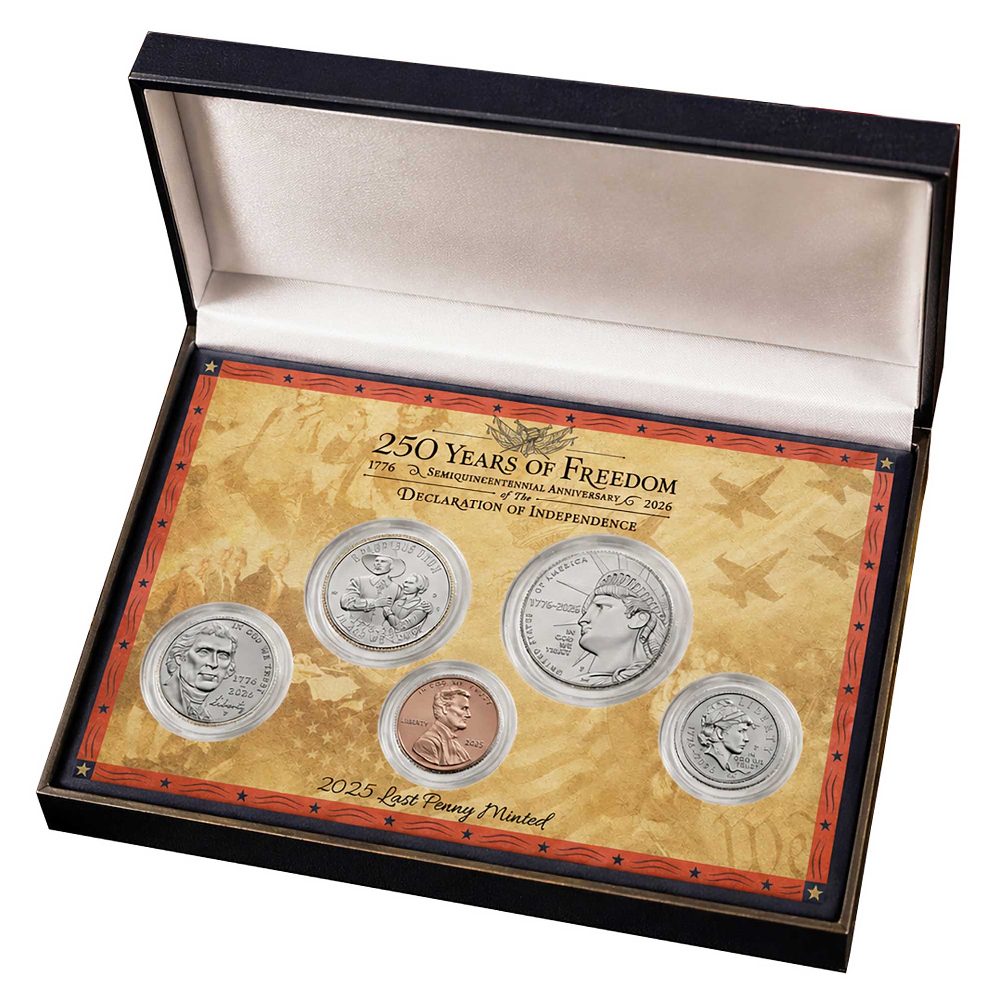 250 Years of Freedom Coin Set