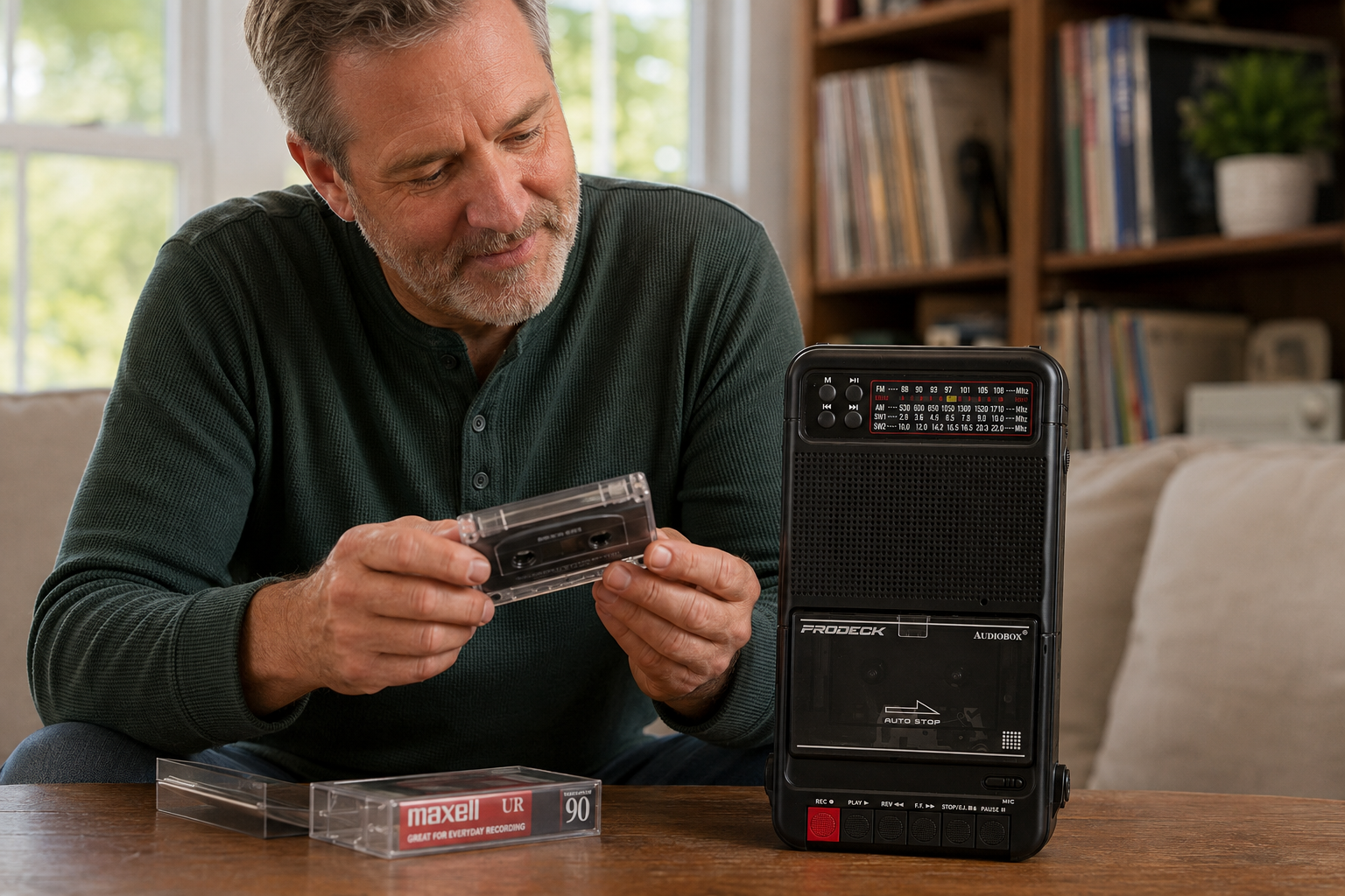 retro tech, retro technology, retro music players, cassette player, cassette recorder, portable CD player, CD cassette boombox, vinyl record player, all-in-one music center, media recorder, media transfer device, blank cassette tapes, cassette recording, cassette playback, vinyl CDs and cassettes, Bluetooth retro audio, USB audio playback, preserve old recordings, transfer old media, vintage audio equipment, retro audio buying guide