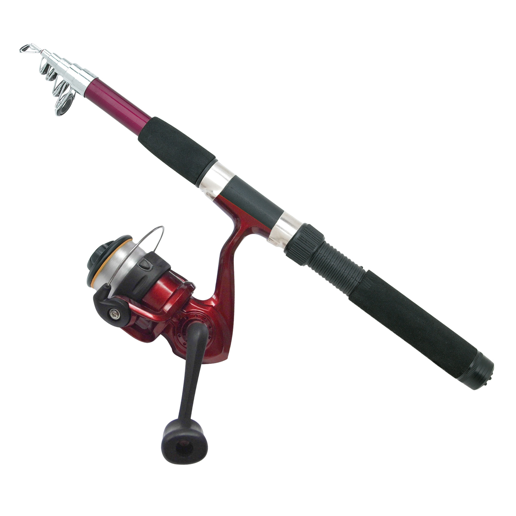 Trailworth Telescopic Fishing Rod/Reel Combo - 2 Pack