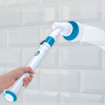 Turbo Scrub Rechargeable Scrubber with Extension Wand