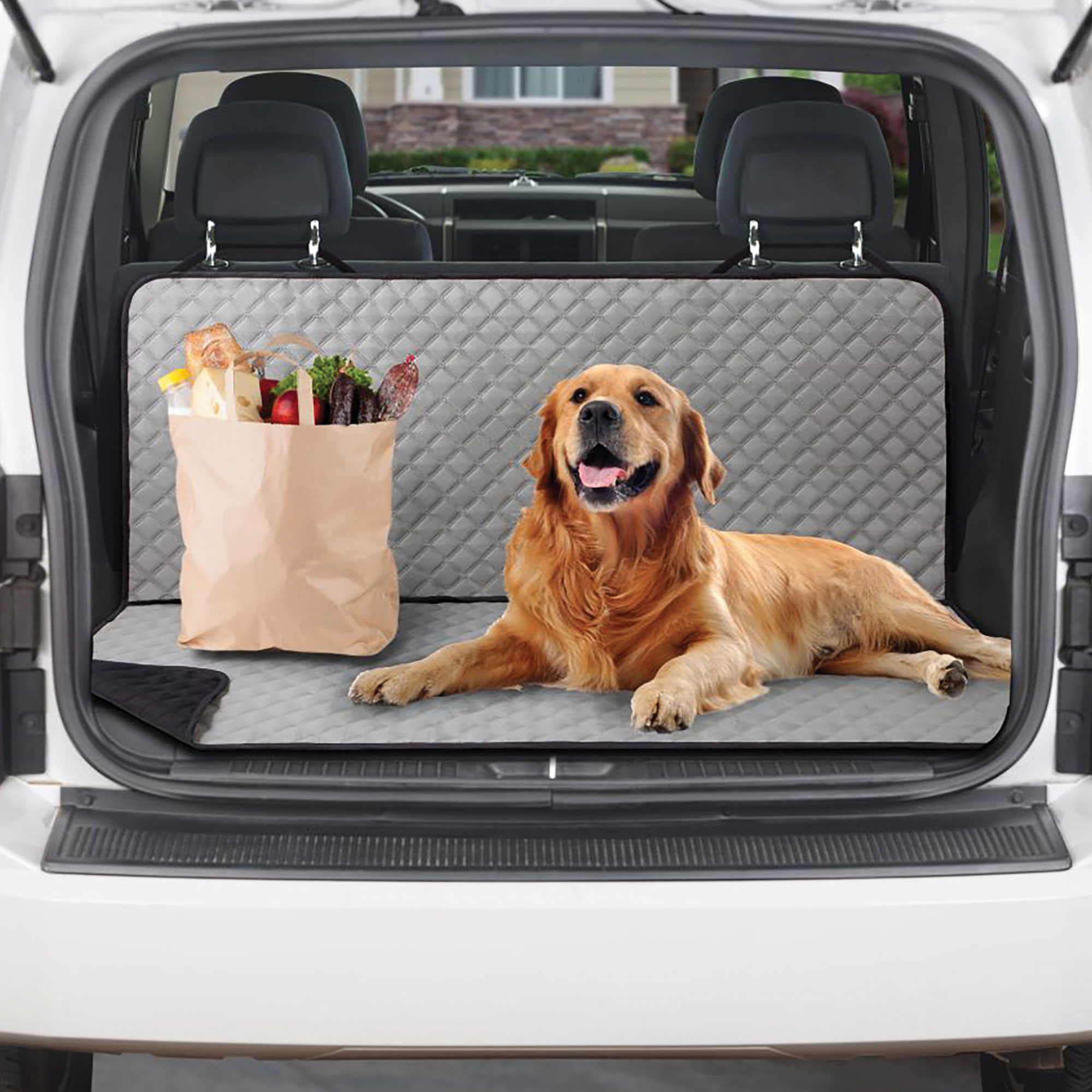 Home Solutions 2-in-1 Reversible Cargo/Backseat Cover