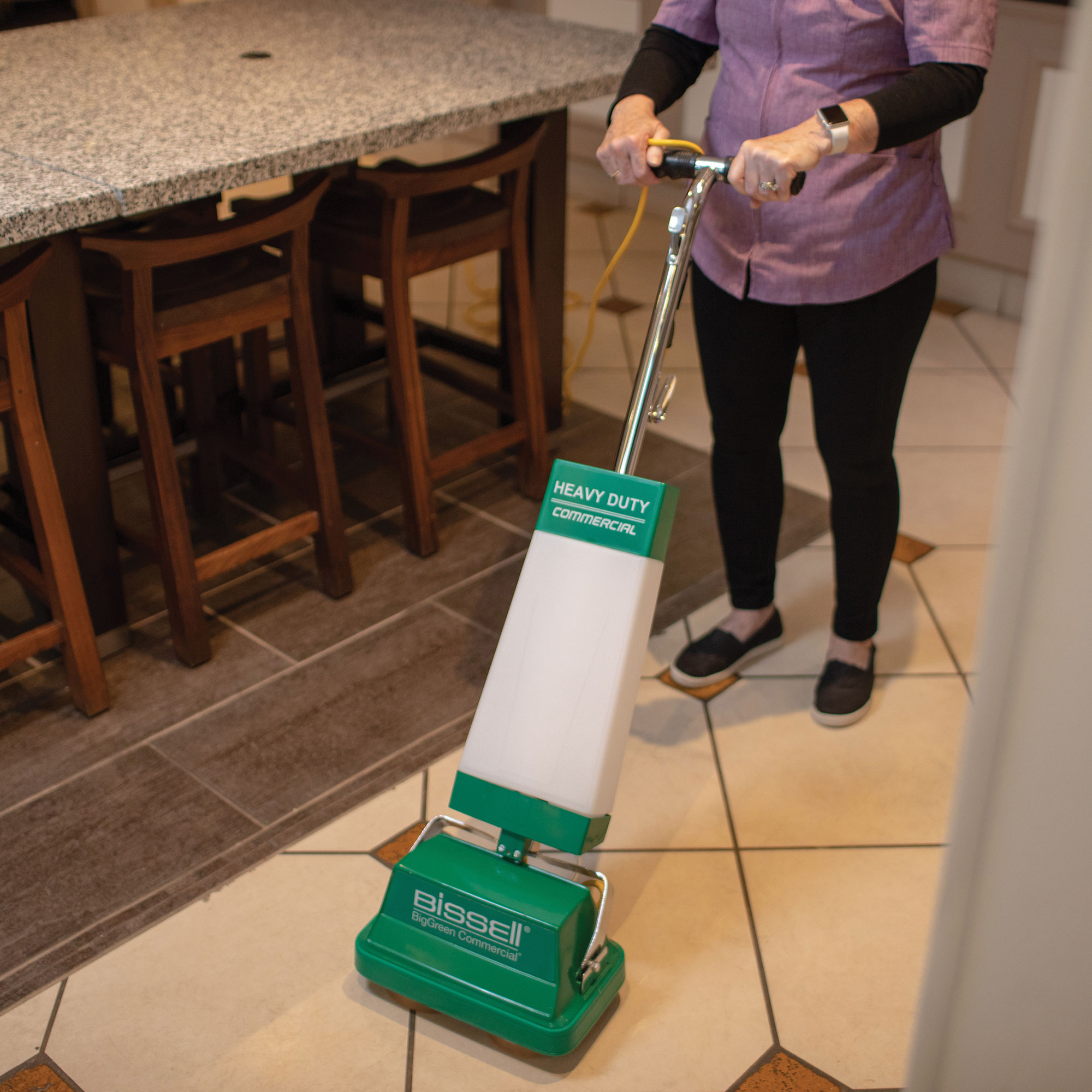 Bissell Big Green Commercial Dual-Brush Floor Scrubber/Polisher