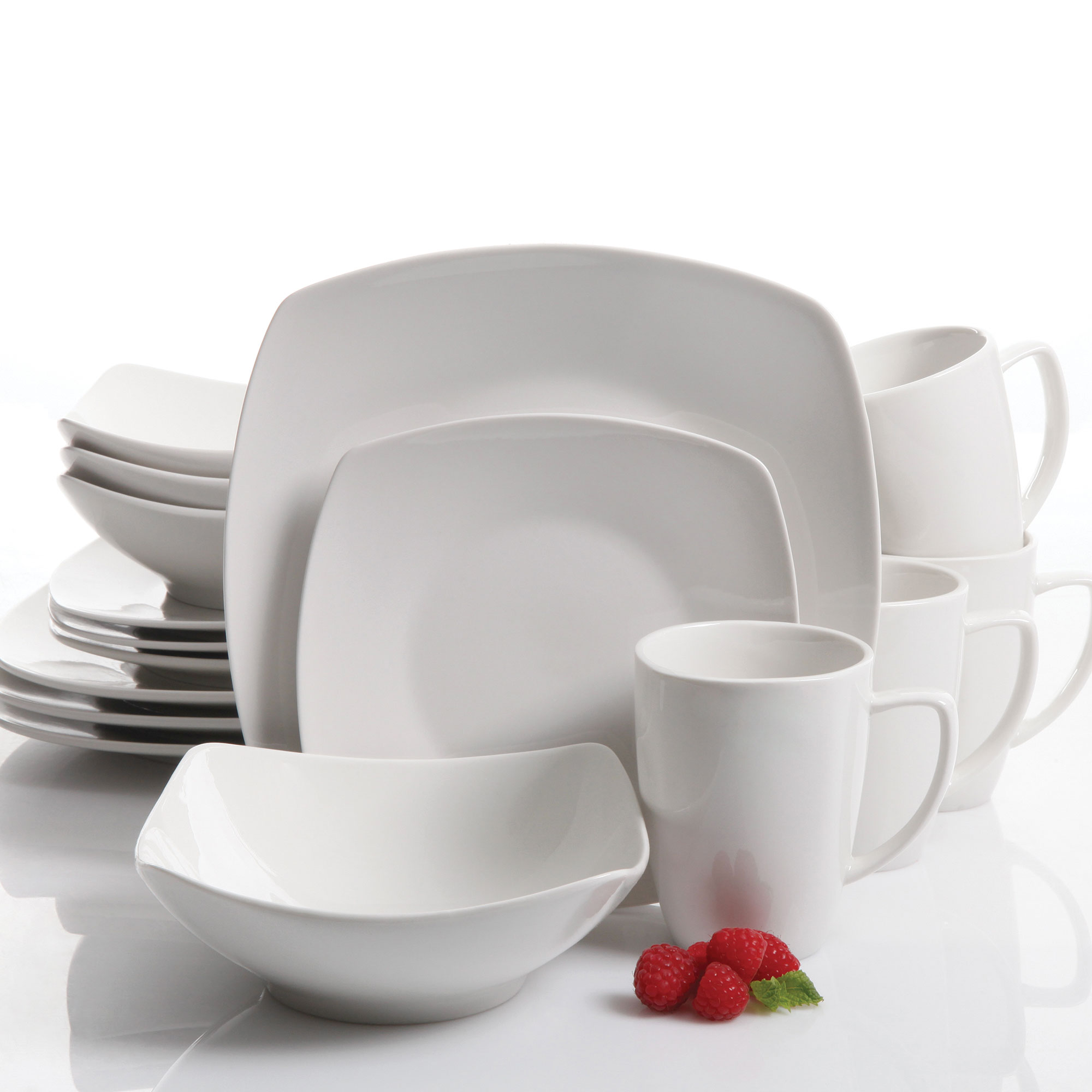 Zen 16 Piece Porcelain Dinnerware Set
