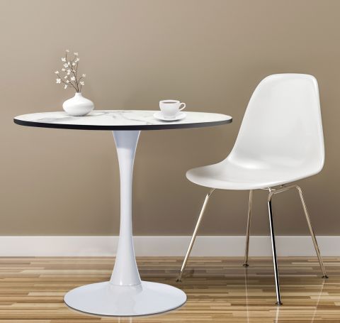 Greenforest Faux Marble 32 Inch Round Dining Table Greenforest Faux Marble 32 Inch Round, 32 Inch Round Dining Table And Chairs