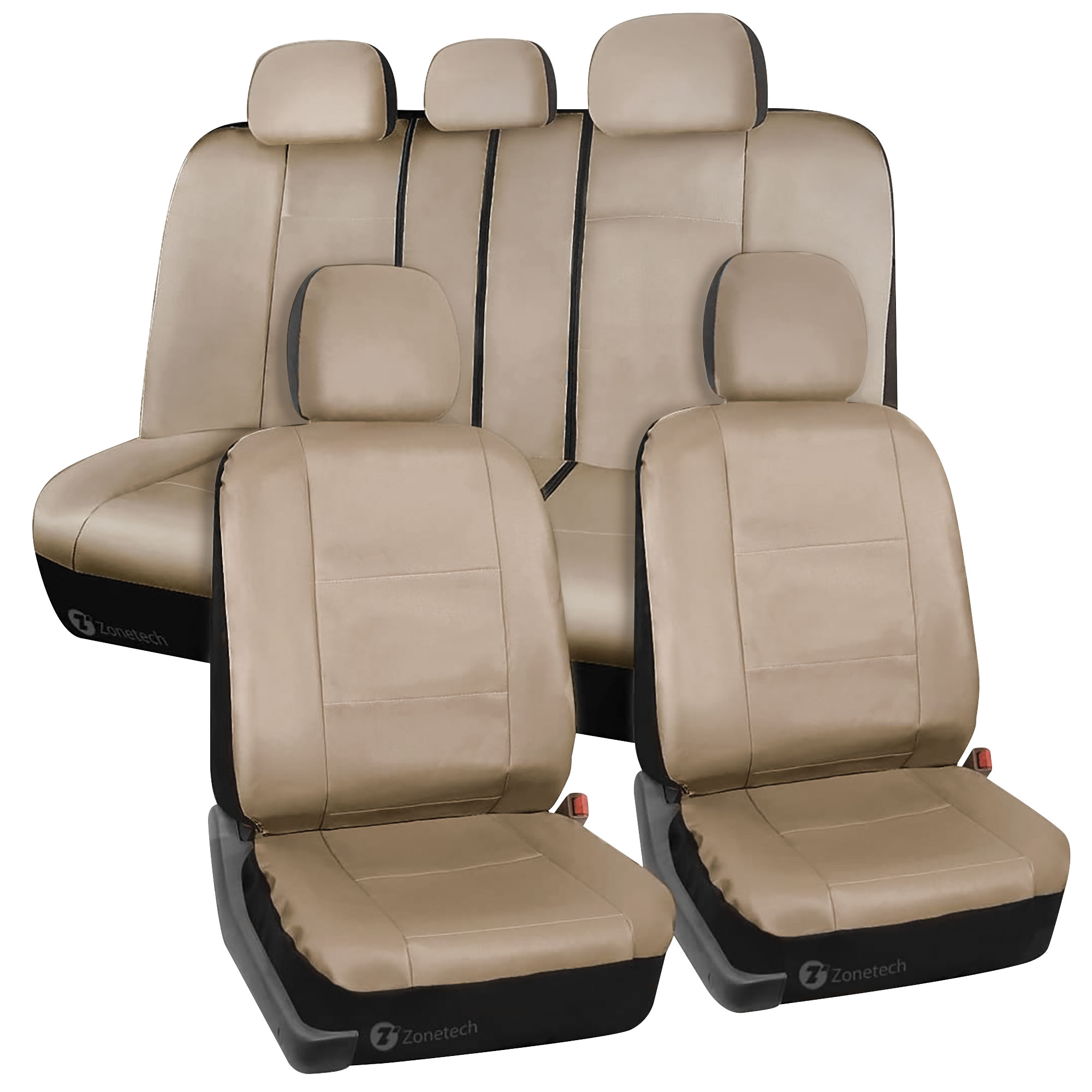 ZoneTech Faux Leather Car Seat Cover