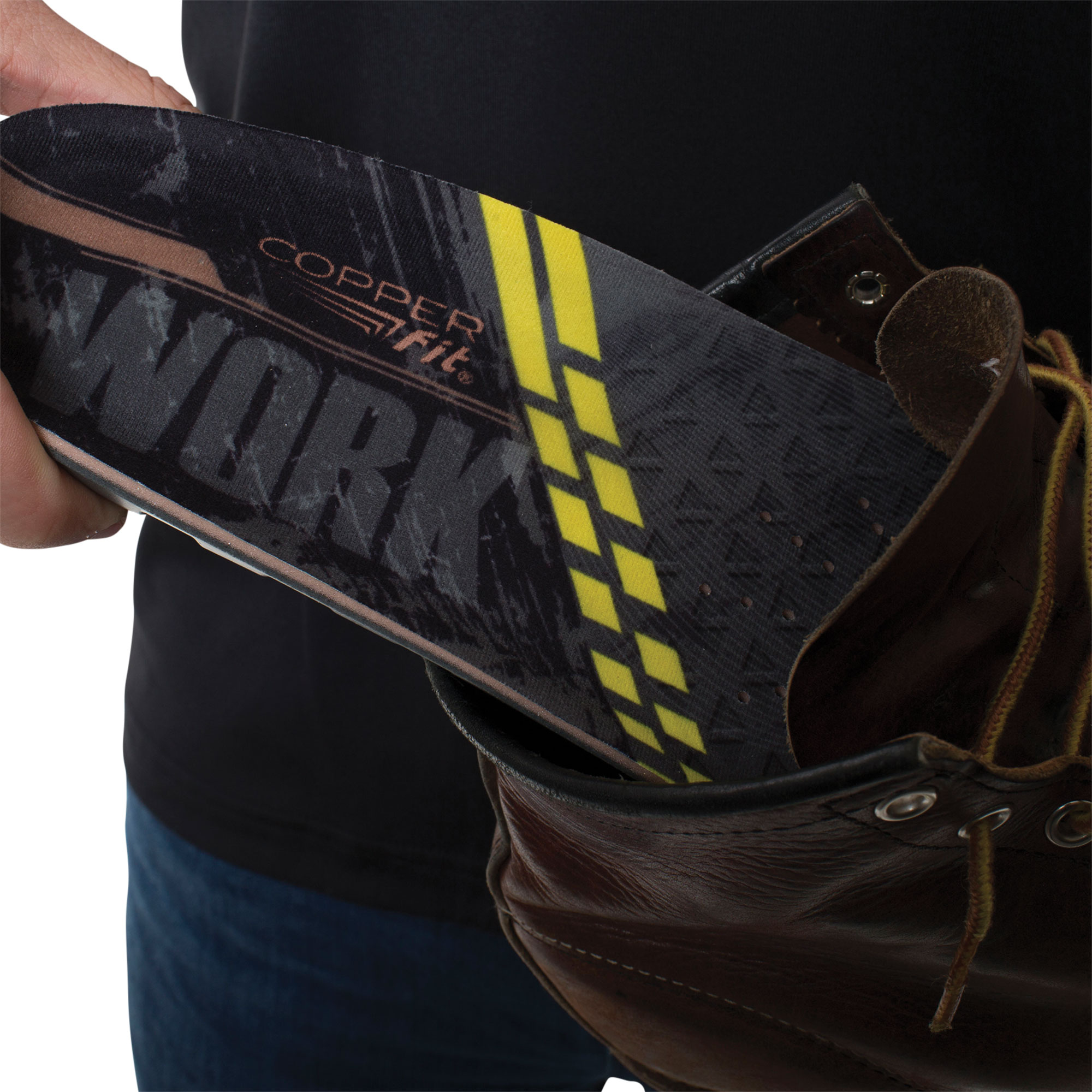 Copper Fit Work Gear Comfort Insoles - 2 Pair