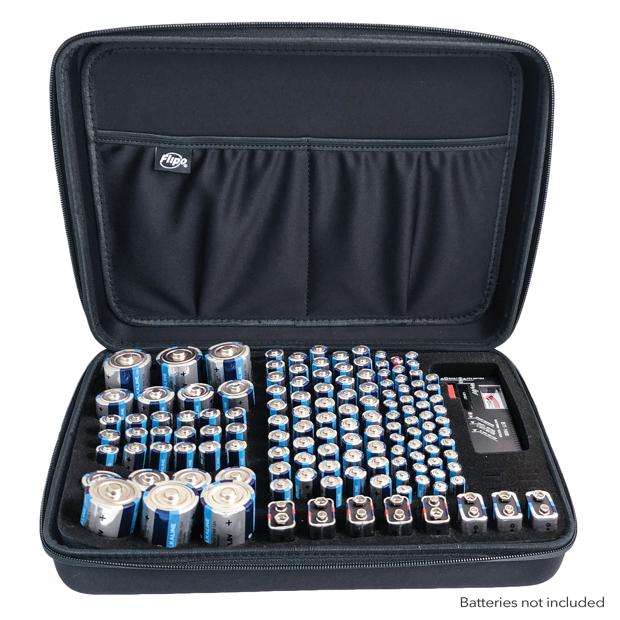 148-Battery Storage Case with Tester