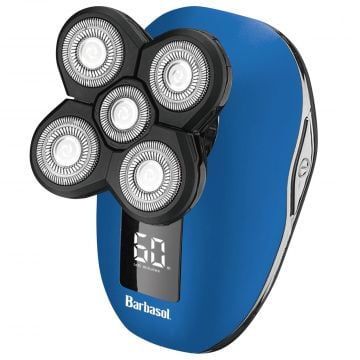 Barbasol Rechargeable LCD Head Shaver Set