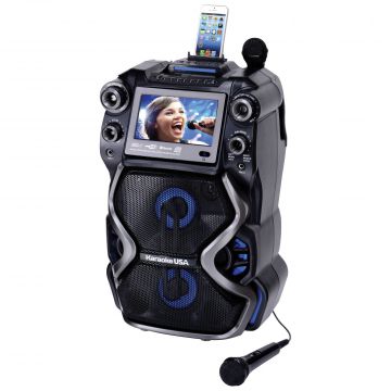 Portable CDG/MP3G Pro Karaoke Player with 7 inch Display