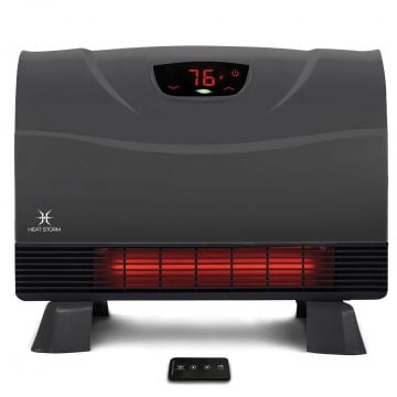 Heat Storm 1500W Infrared Floor/Wall-Mount Space Heater