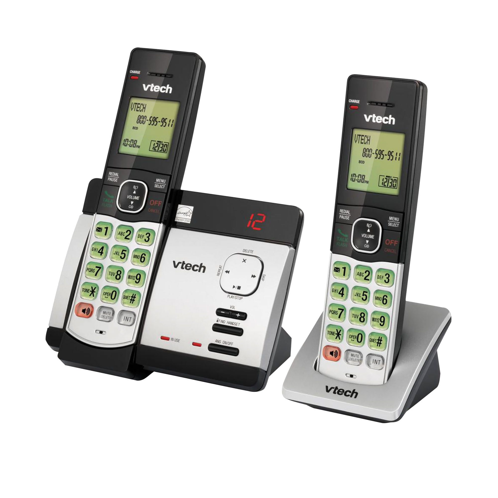 VTech 2-Handset Phone System with Caller ID