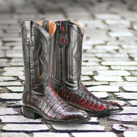 caiman tail boots